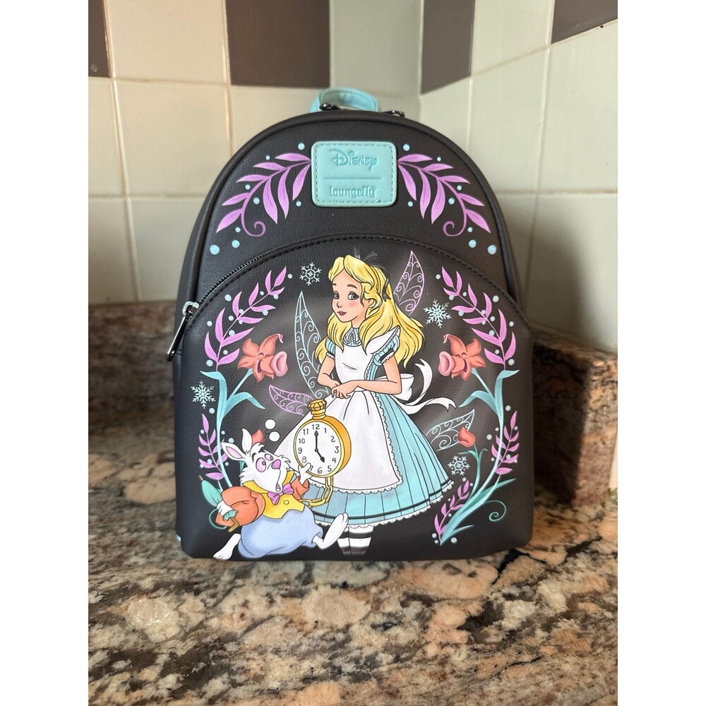 Loungefly Disney Alice In Wonderland Winter
Drawing Mini Backpack